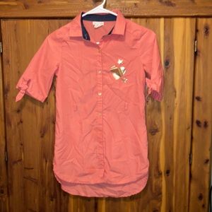 One Step Up shirt dress